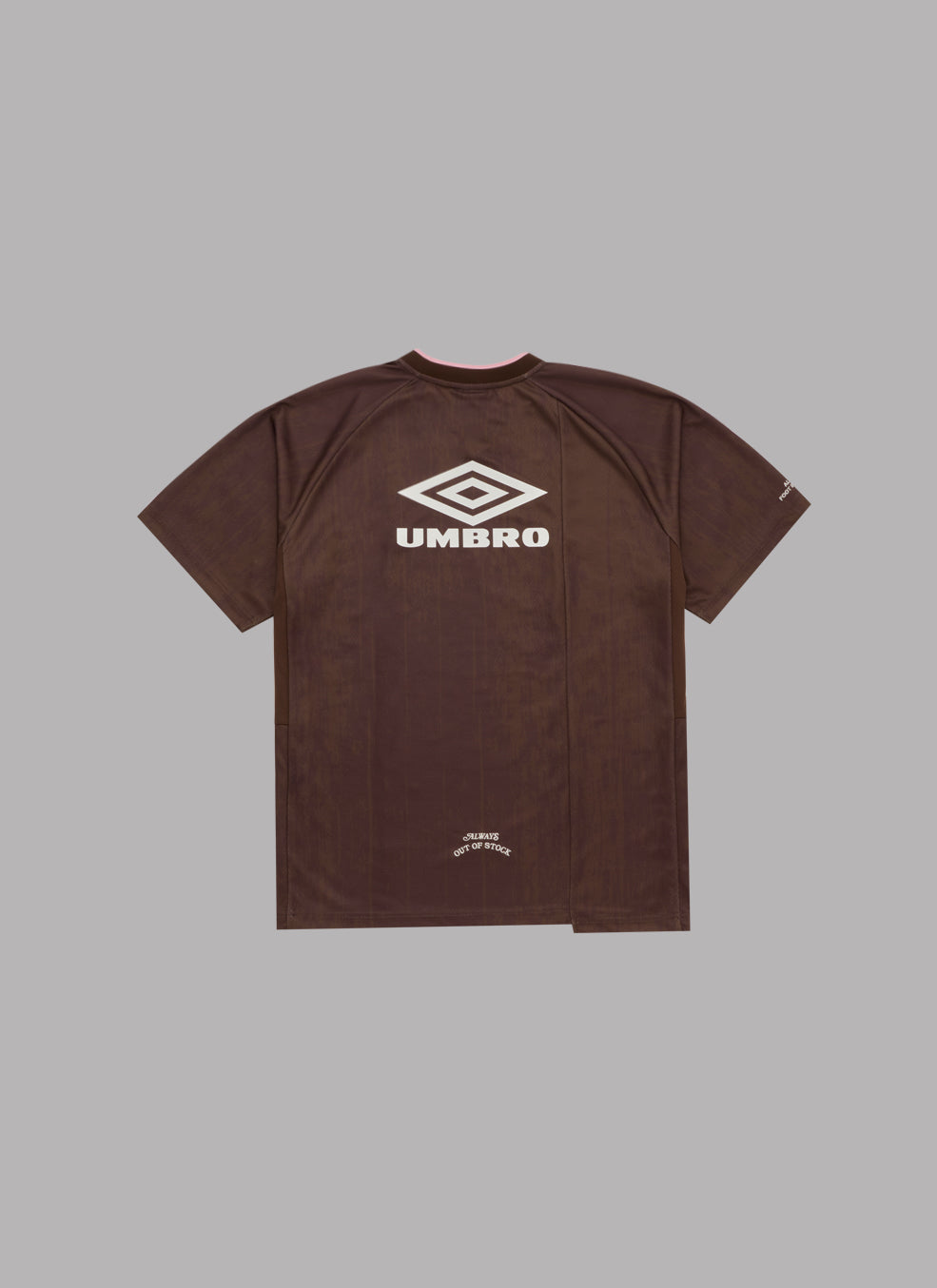 ALWAYS OUT OF STOCK X UMBRO GAME SHIRTS - BROWN