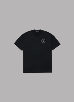 LIFE IS G&G DROP SHOULDER S/S TEE-BLACK