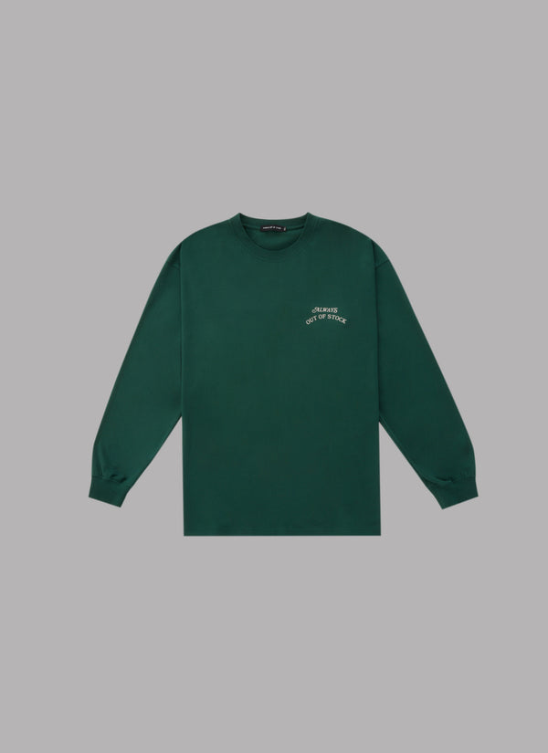 IT'S ONLY A SHORT TRIP L/S TEE-GREEN