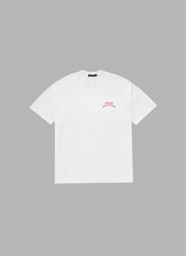 OFFICIAL SITE URL S/S TEE-WHITE