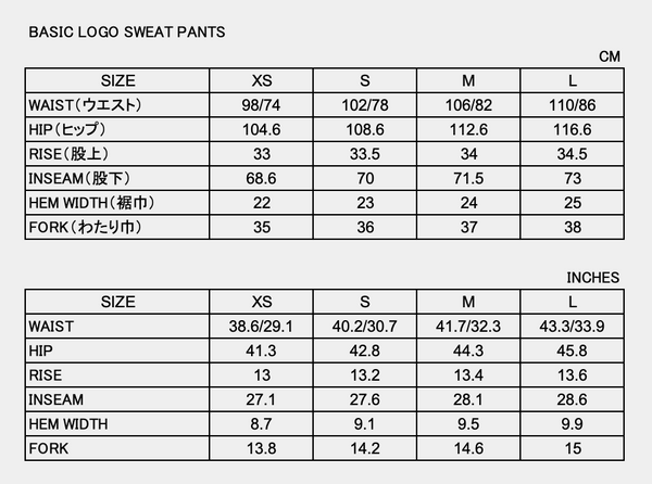 Sizing
