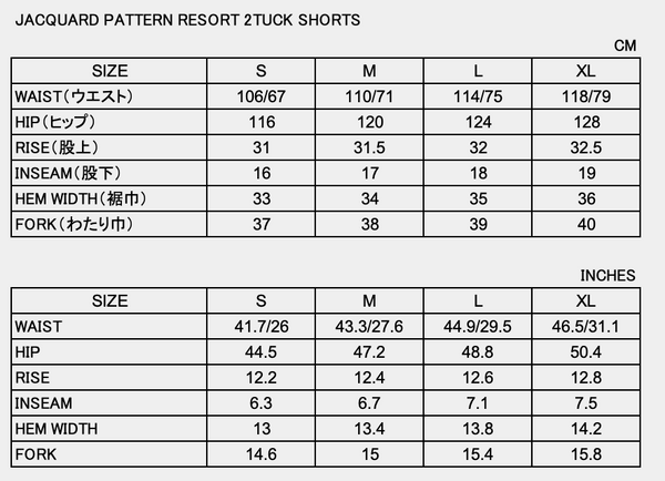 Sizing