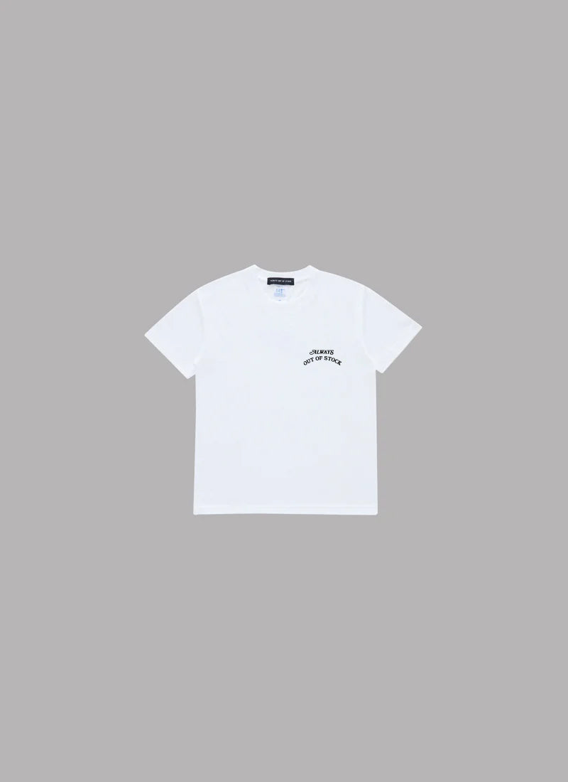 Kuzesae x Chiaki Akada G6 Graphic S/S KIDS TEE-WHITE