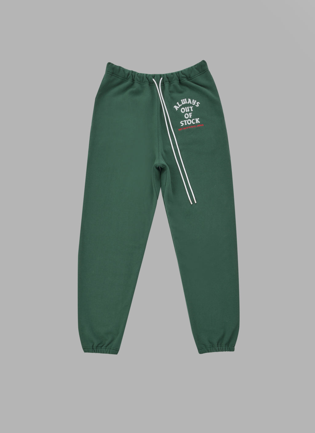 NEW OLD ENGLISH SWEAT PANTS-GREEN – ALWAYS OUT OF