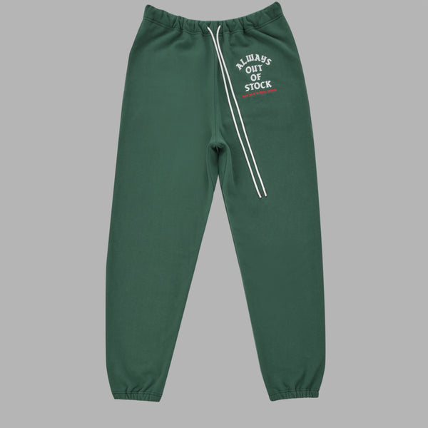 NEW OLD ENGLISH SWEAT PANTS-GREEN – ALWAYS OUT OF