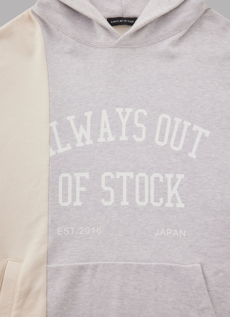 SWITCHED PULL OVER - BEIGE×GRAY