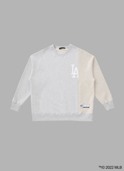 ALWAYS OUT OF STOCK × Los Angeles Dodgers  SWITCHED CREWNECK - GRAY