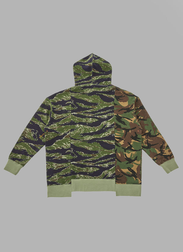 SWITCHED CAMO PULLOVER