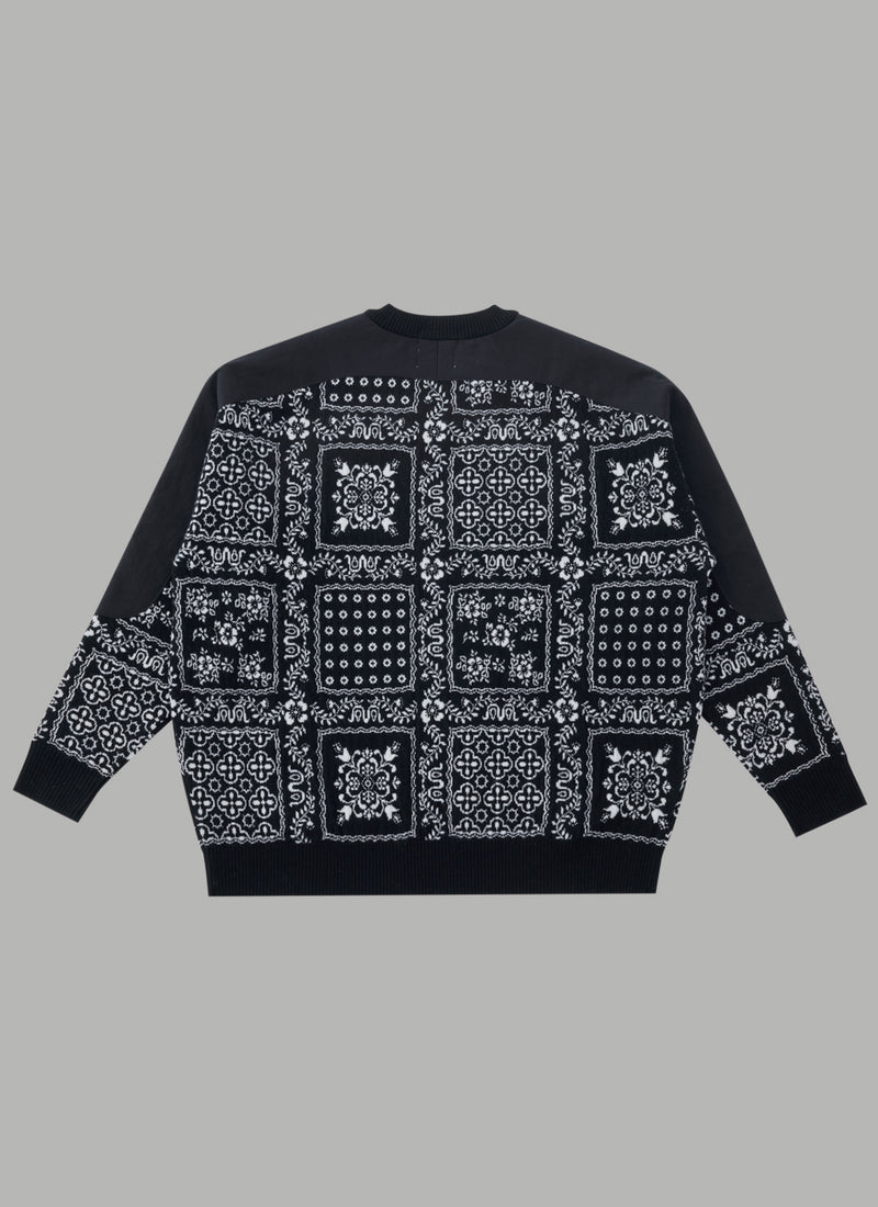 ALWAYS OUT OF STOCK x REYN SPOONER SWITCHED KNIT - BLACK