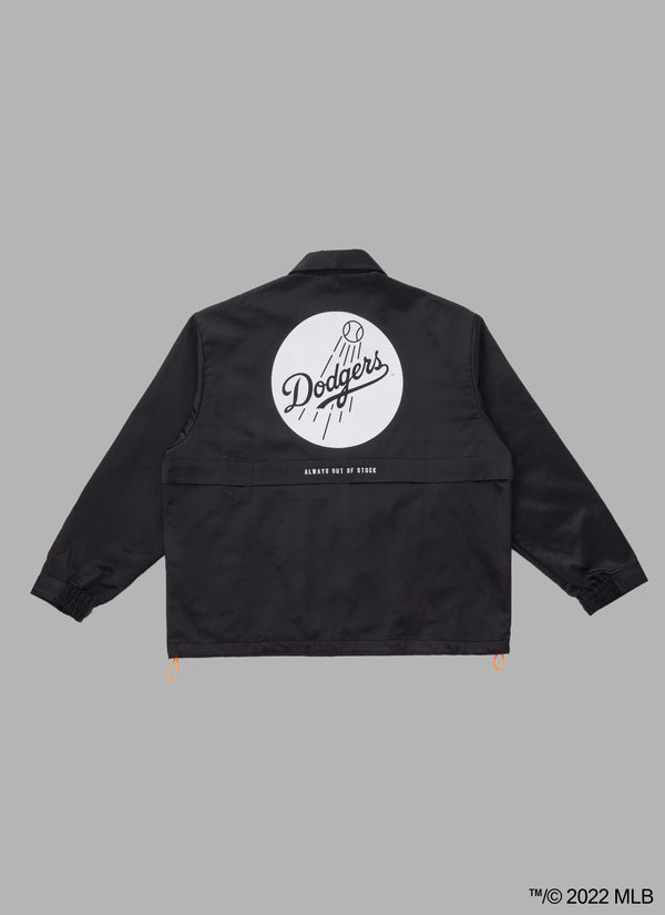 ALWAYS OUT OF STOCK × Los Angeles Dodgers  COACH JACKET - BLACK