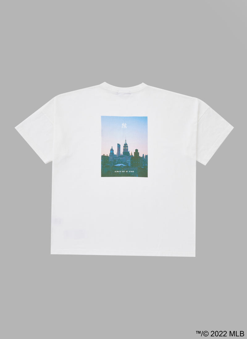 ALWAYS OUT OF STOCK ×New York Yankees  PHOTO TEE - WHITE