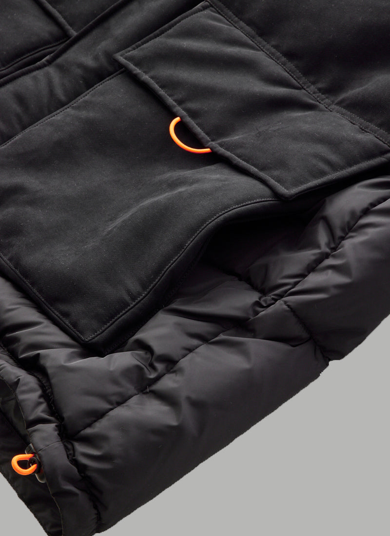 COMBINATION DOWN JACKET