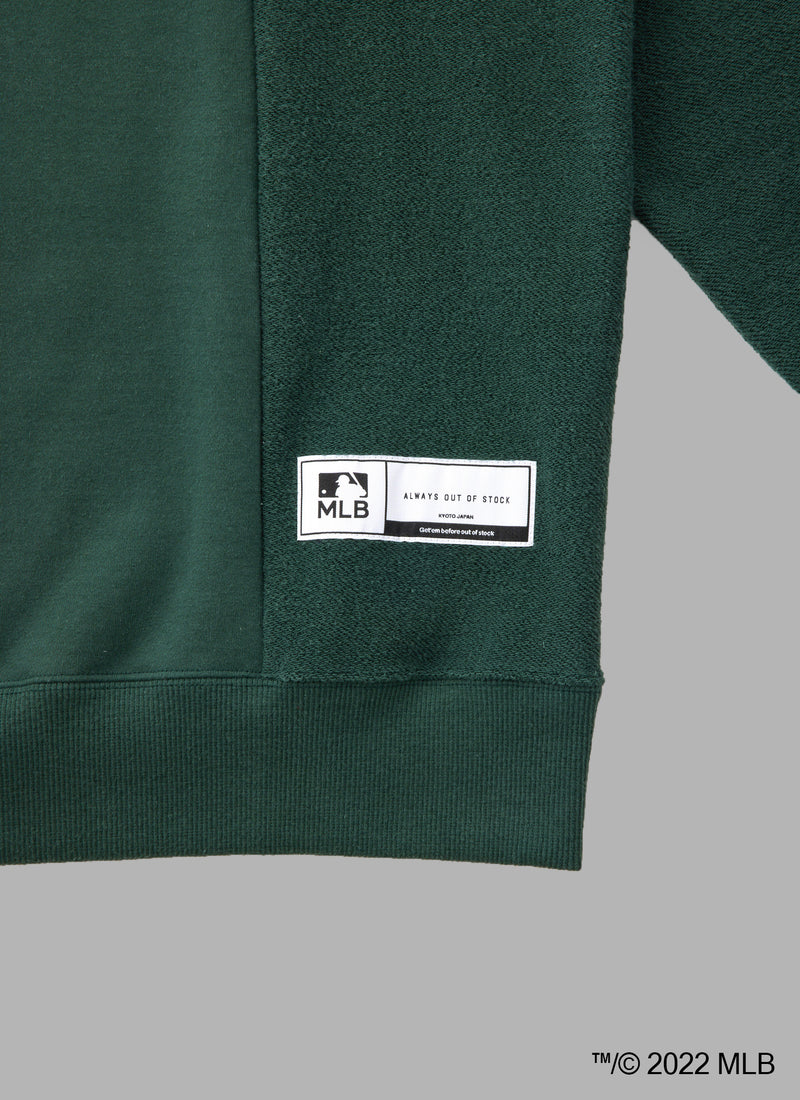 ALWAYS OUT OF STOCK × Los Angeles Dodgers  SWITCHED CREWNECK - GREEN