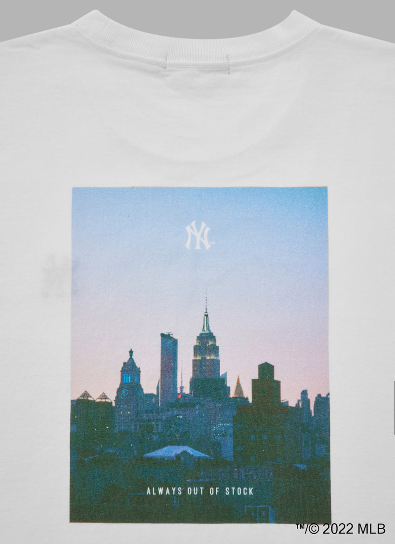 ALWAYS OUT OF STOCK ×New York Yankees  PHOTO TEE - WHITE