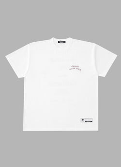 ALWAYS OUT OF STOCK × Los Angeles Angels  STADIUM LOGO TEE - WHITE