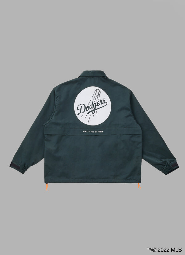 ALWAYS OUT OF STOCK × Los Angeles Dodgers  COACH JACKET - GREEN