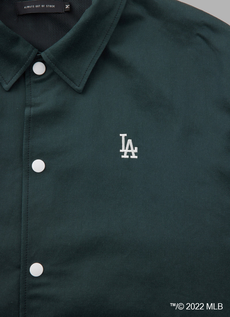 ALWAYS OUT OF STOCK × Los Angeles Dodgers  COACH JACKET - GREEN