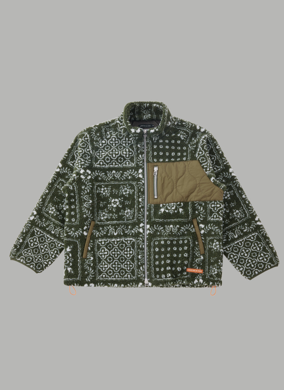 ALWAYS OUT OF STOCK x REYN SPOONER BOA JACKET - OLIVE