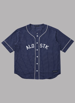 CLASSIC BASEBALL SHIRT - NAVY – ALWAYS OUT OF STOCK