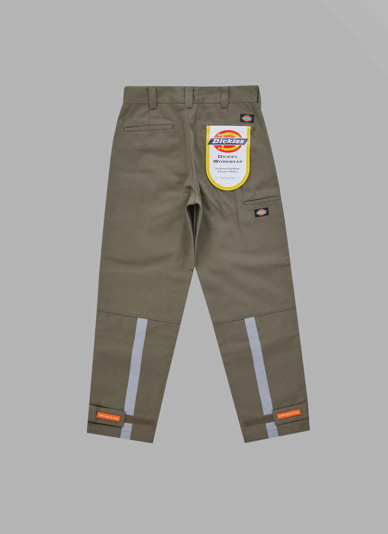 ALWAYS OUT OF STOCK × DICKIES CORDUROY DOUBLE KNEE WORK PANTS - OLIVE(