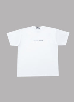 BE VALUABLE S/S TEE - WHITE