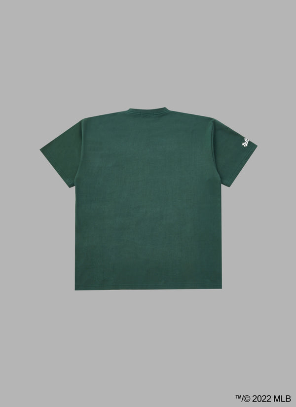 ALWAYS OUT OF STOCK × Los Angeles Dodgers  SHOELACE S/S TEE - GREEN