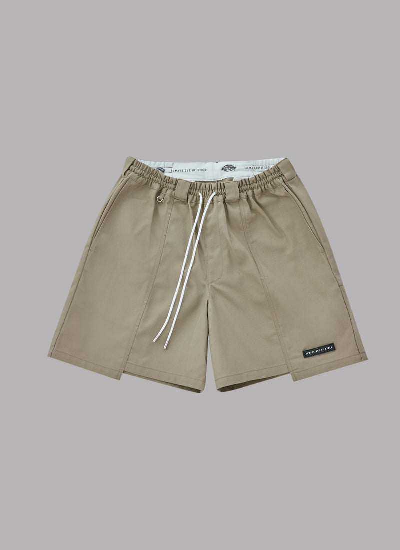 ALWAYS OUT OF STOCK x DICKIES  SWITCHED SHORTS - BEIGE