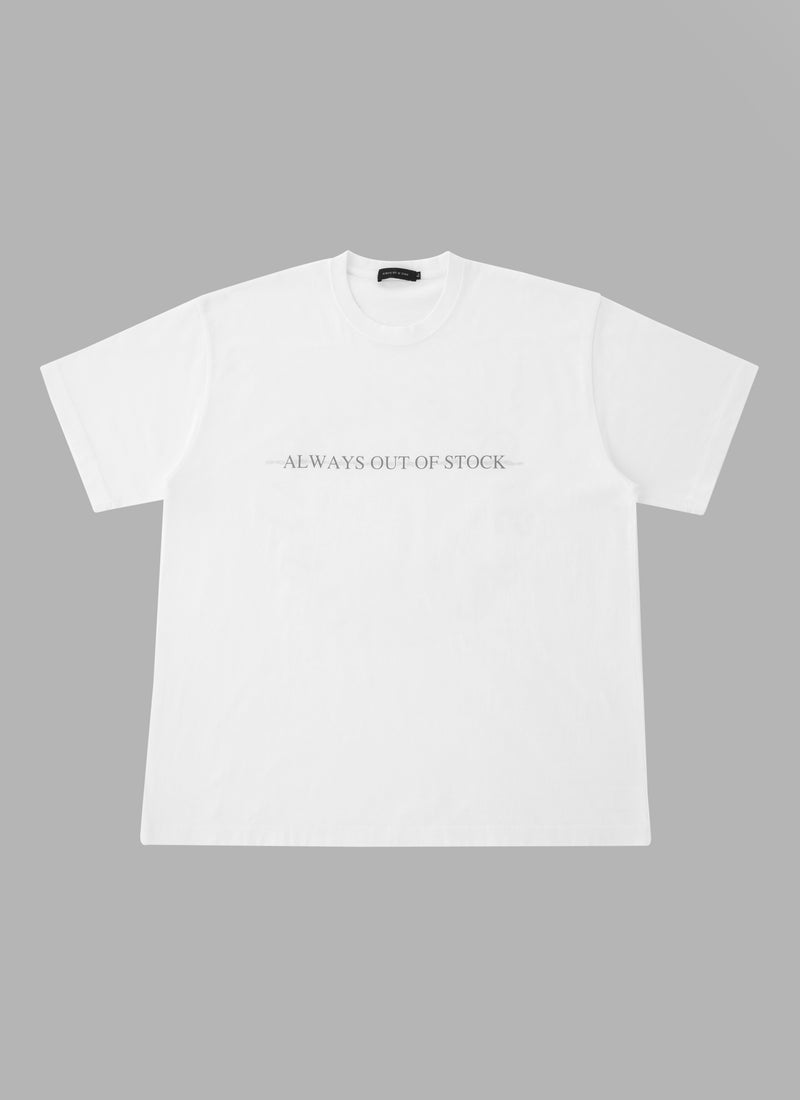 BARBED WIRE TEE-WHITE